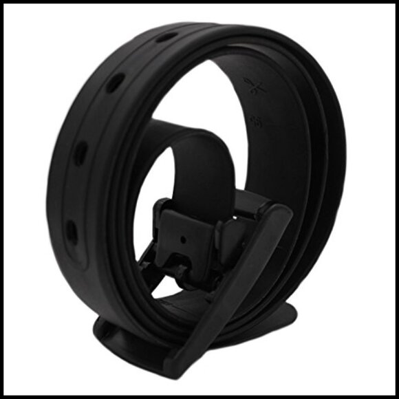 Adjustable Rubber Silicone Belt with Plastic Buckle main image 6